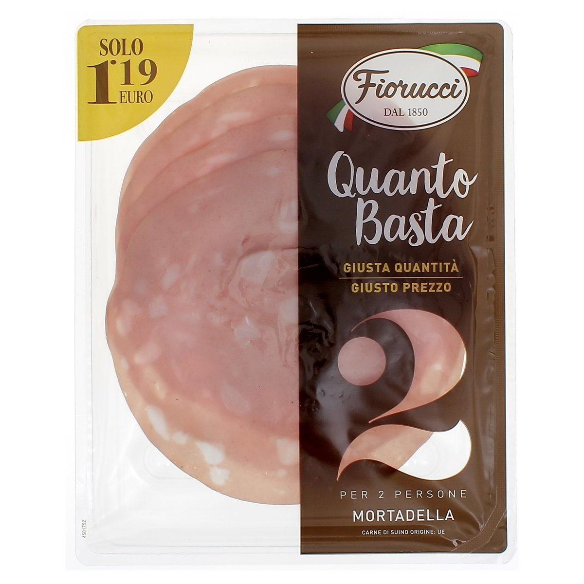 Fiorucci Mortadella Quanto Basta 80 g