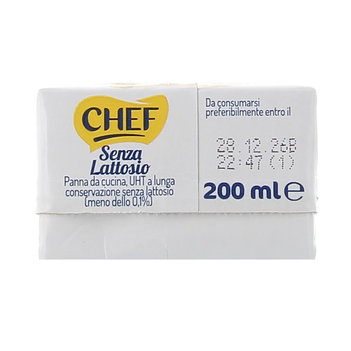 Chef Panna Senza Lattosio 200 ml — immagine 3