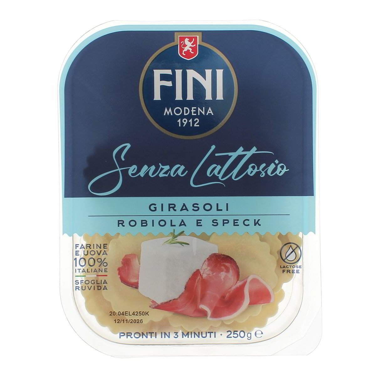 Fini Girasoli Robiola E Speck Senza Lattosio 250 g