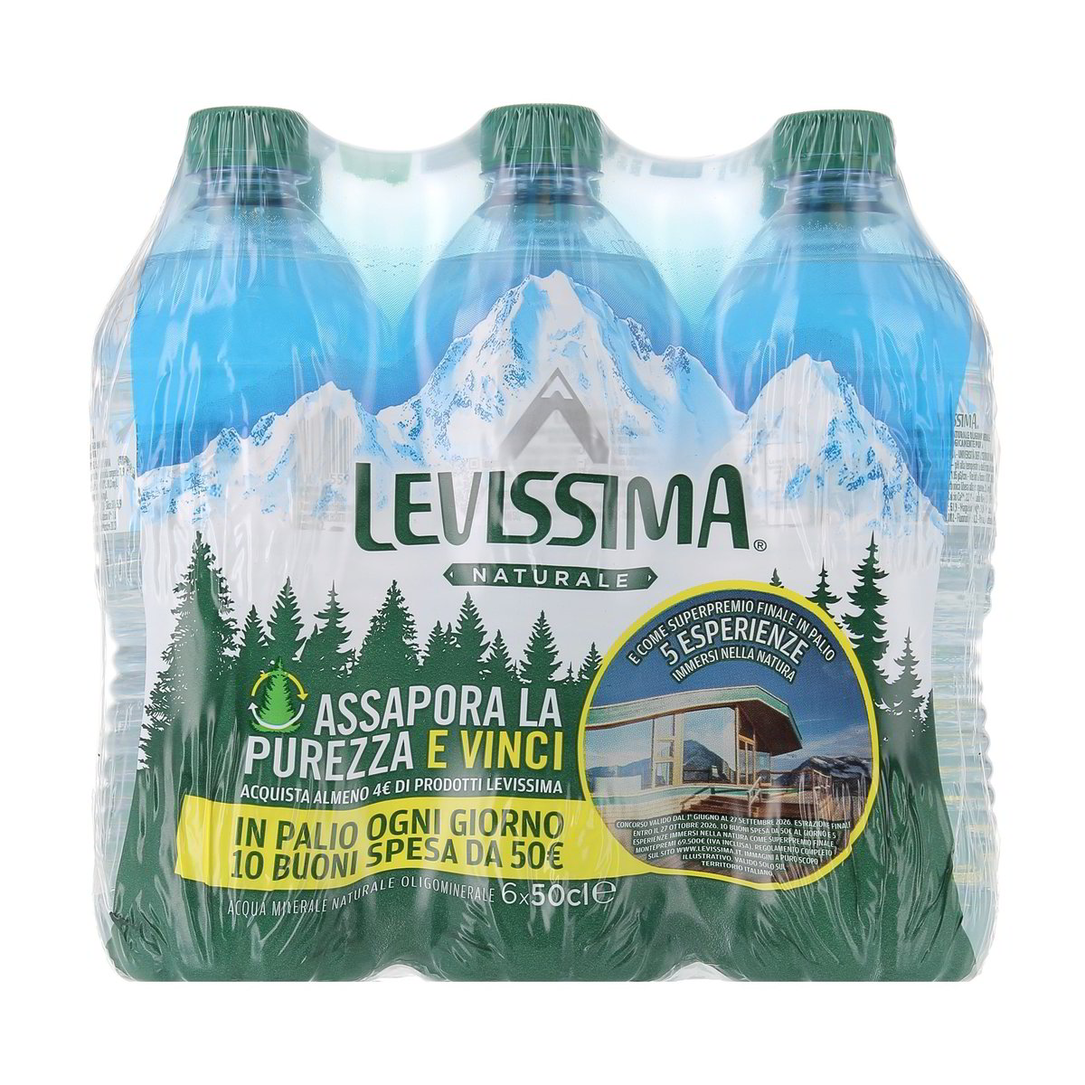 Levissima Acqua Naturale 6x50 cl