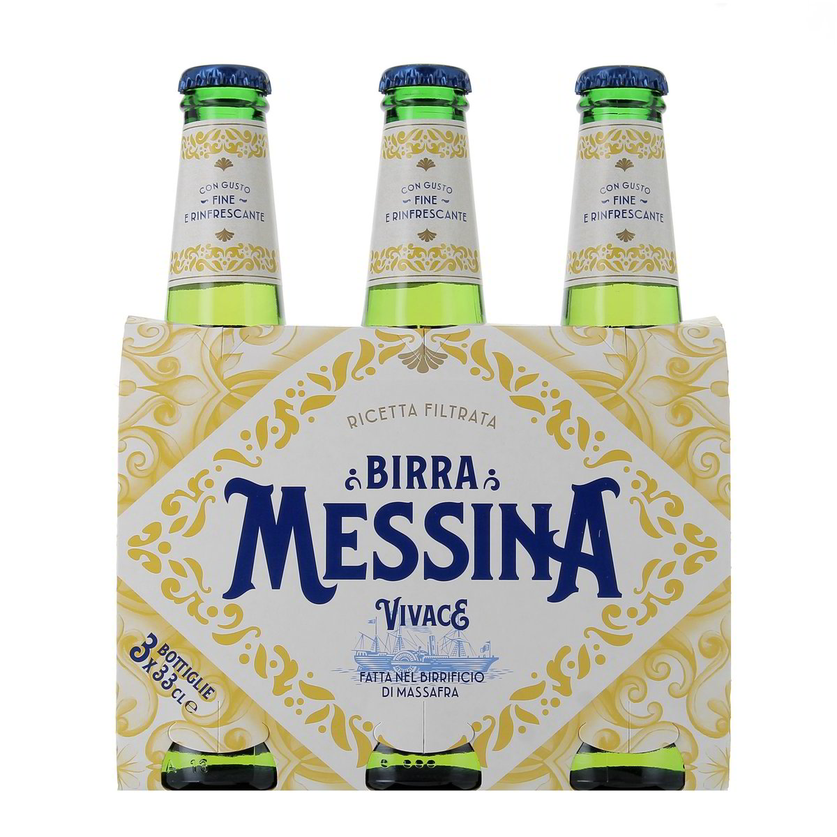Messina Birra Vivace 3x33 cl