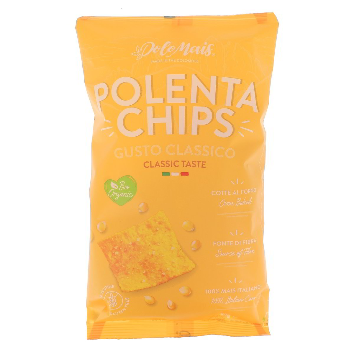 Dolomais Polenta Chips Gusto Classico Bio 65 g