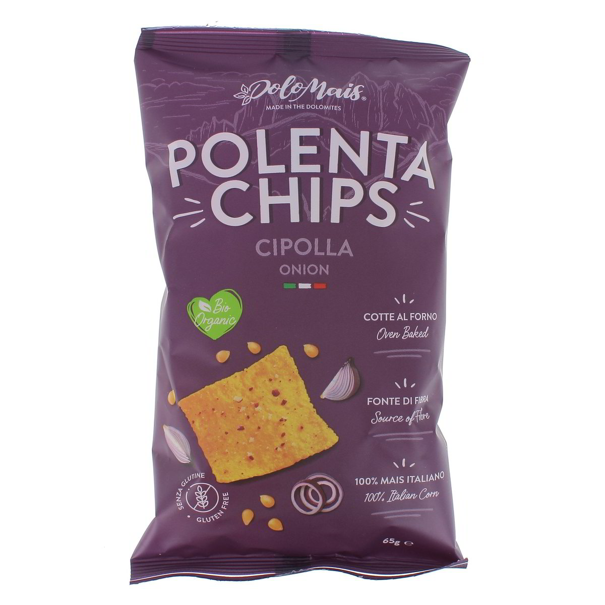 Dolomais Polenta Chips Cipolla Bio 65 g