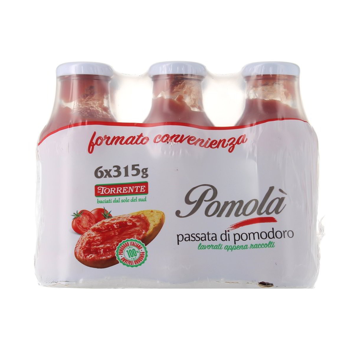 La Torrente Pomolà Passata Di Pomodor 6x315 g