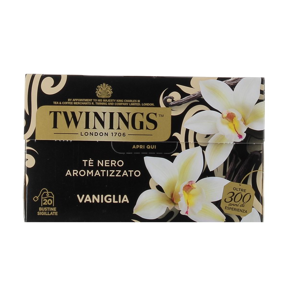 Twinings Tè Nero Aromatizzato Vaniglia 40 g