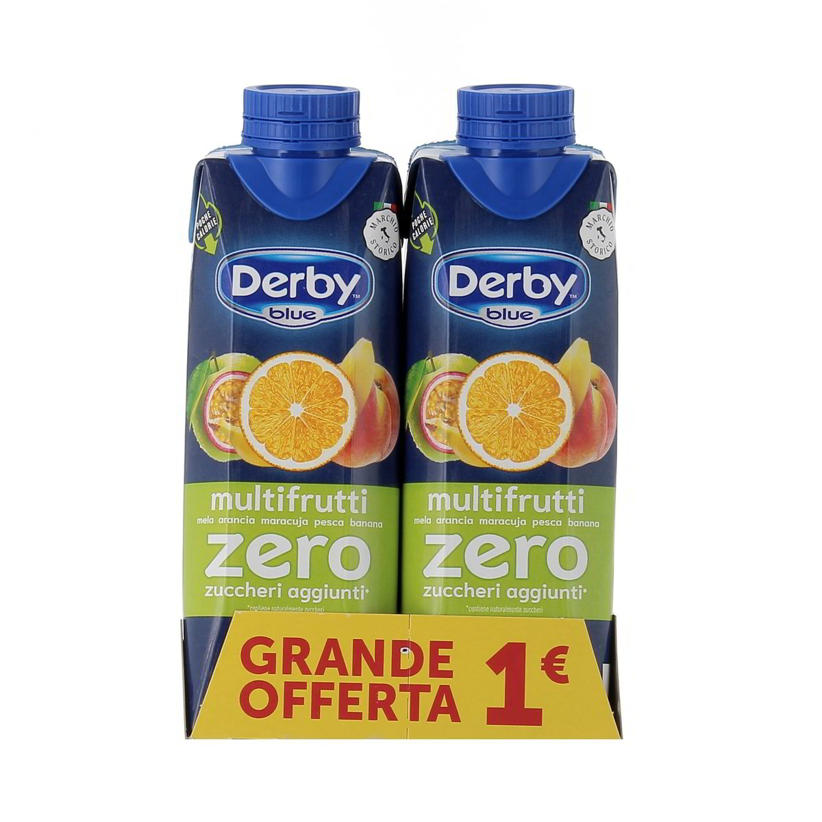 Derby Multifrutti Zero Zuccheri Aggiunti 2x300 ml