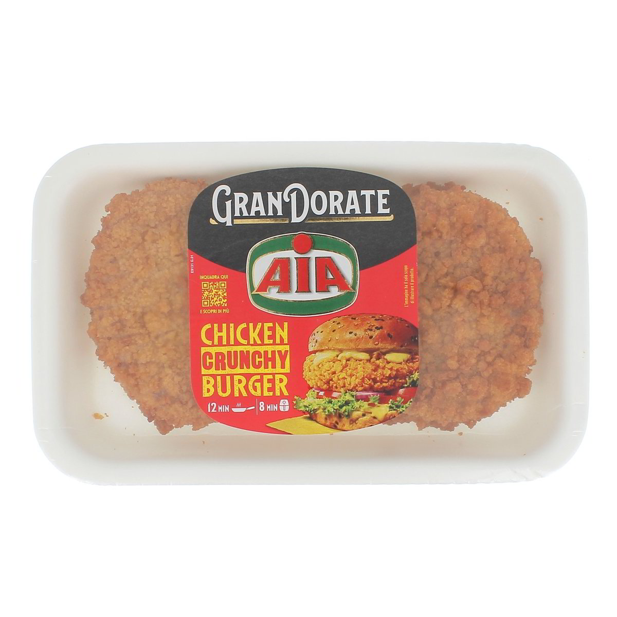 AIA Gran Dorate Chicken Crunchy Burger 240 g