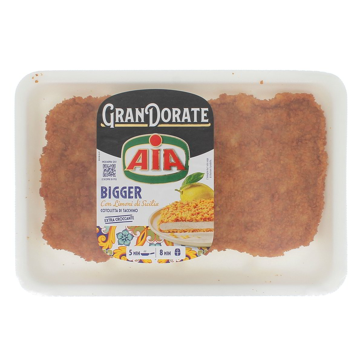 AIA Gran Dorate Bigger Con Limoni Di Sicilia Cotoletta Di Tacchino 280 g