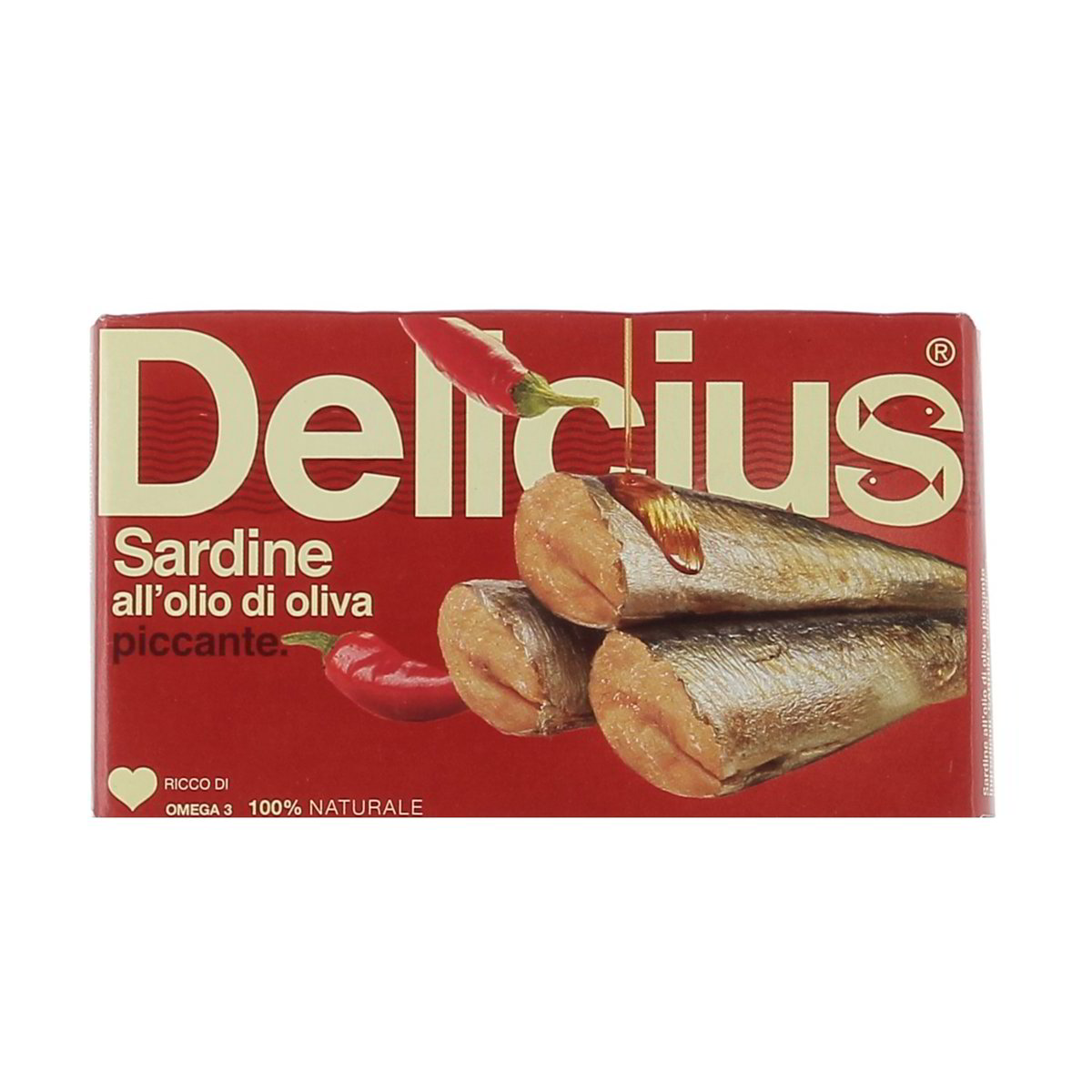 Delicius Sardine All'olio Di Oliva Piccante 120 g - sgocciolato 85 g