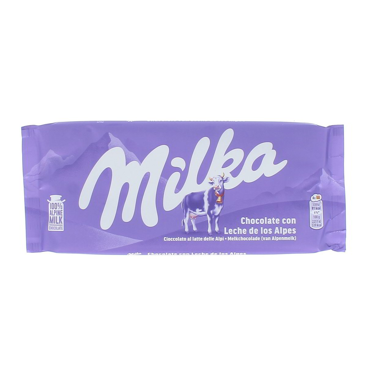 Milka Cioccolato Al Latte Delle Alpi 90 g
