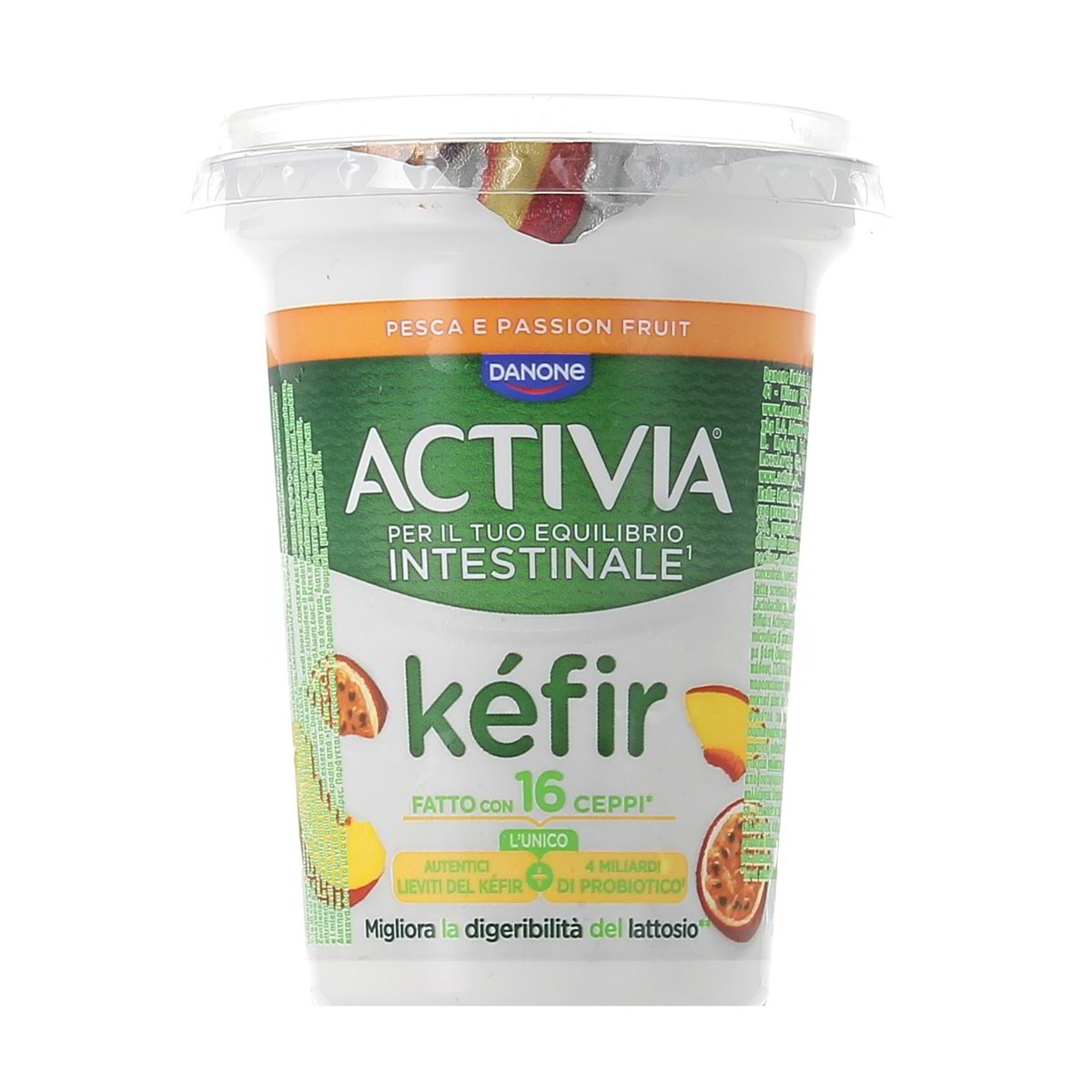 Danone Activia Kefir Pesca E Passion Fruit 345 g