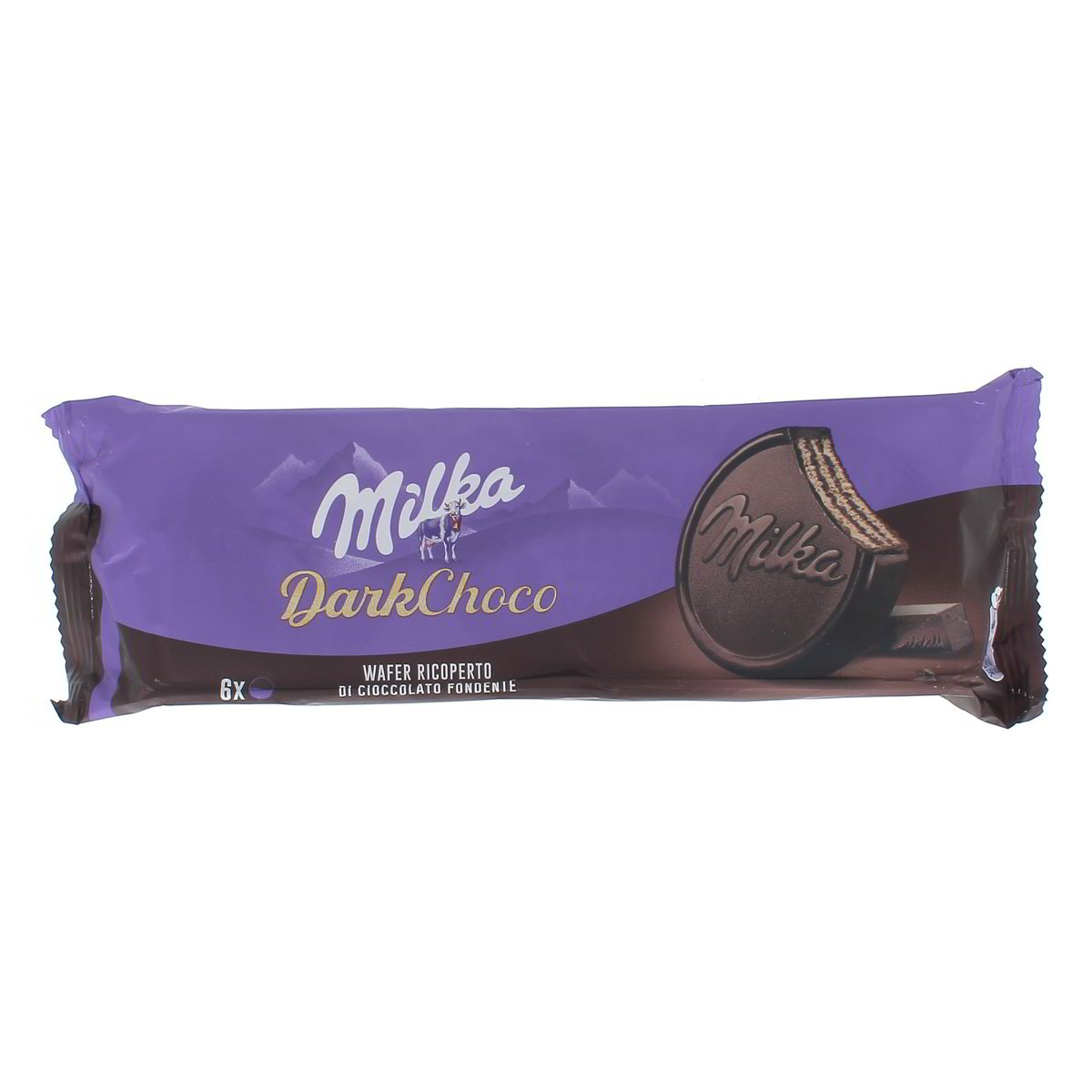 Milka DARK CHOCO WAFER RICOPERTO DI CIOCCOLATO FONDENTE x6 180 g