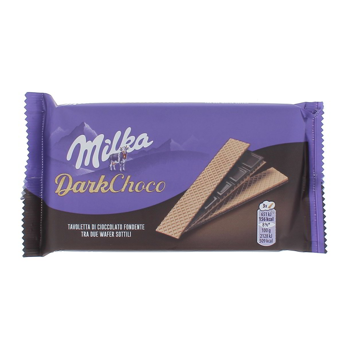 Milka Dark Choco Tavoletta Di Cioccolato Fondente Tra Due Wafer Sottili 92 g