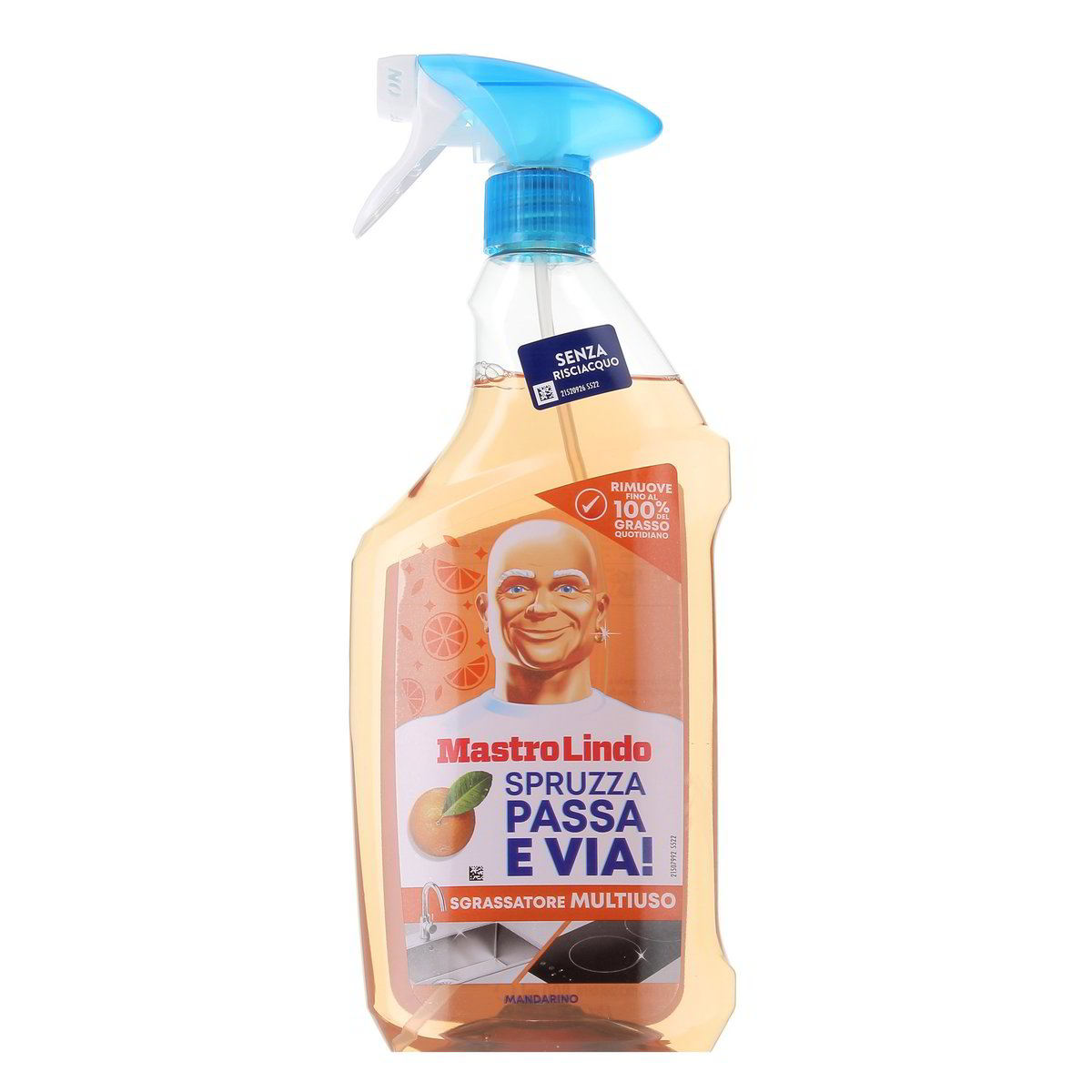 Mastro Lindo Sgrassatore Multiuso Mandarino Senza Risciacquo 800 ml