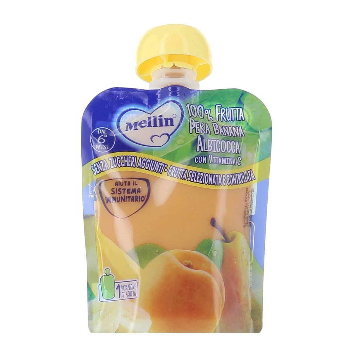 Mellin Puree Di Pera Banana E Albicocca 90 g