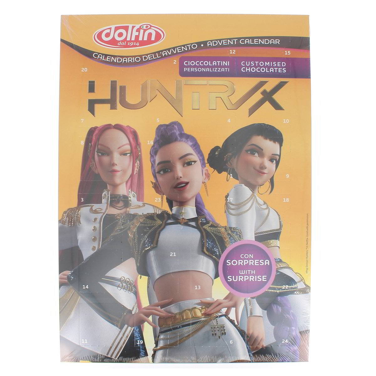Dolfin Calendario Dell'avvento K Pop Demon Hunters 200 g